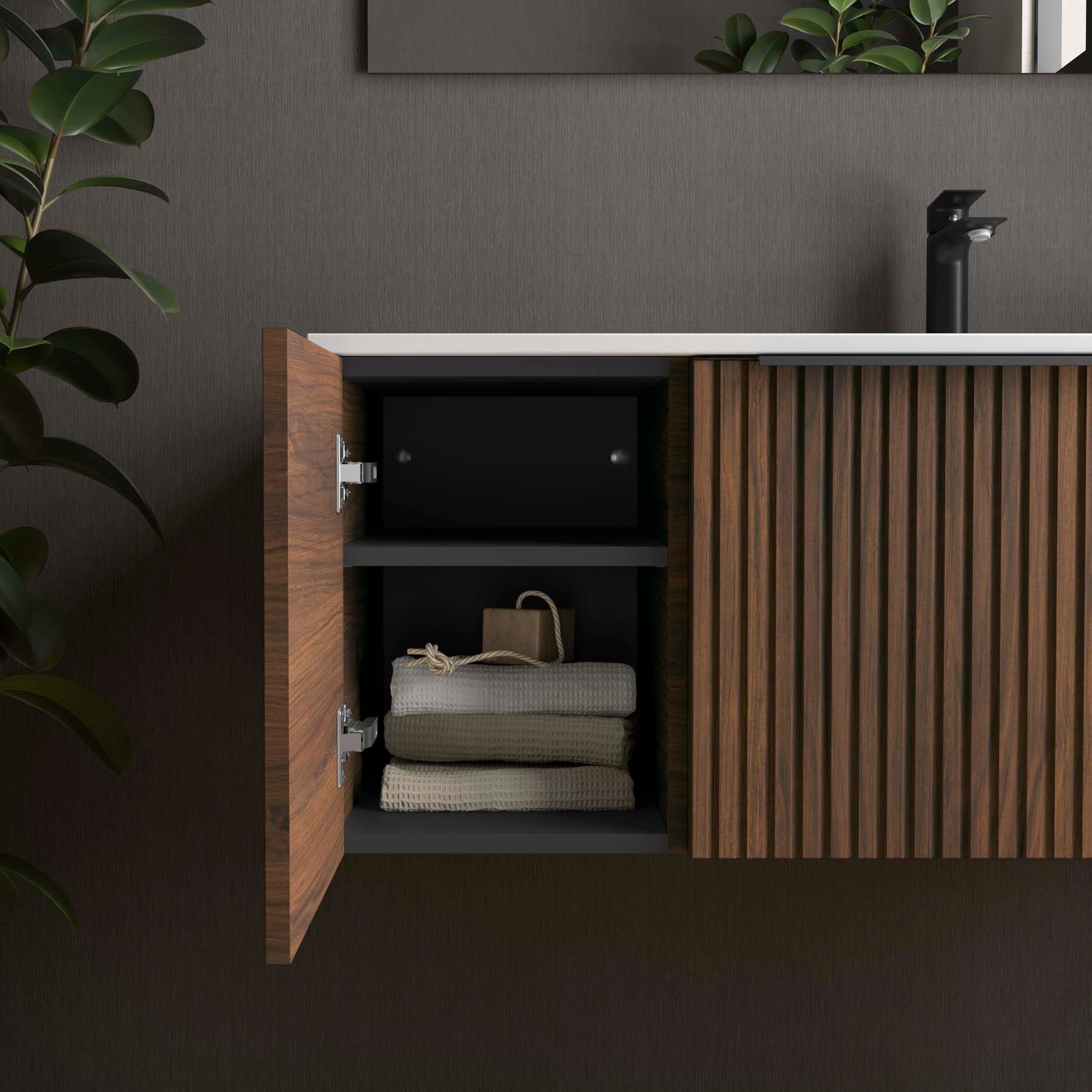 Biba 300mm Bathroom Storage Unit tiles — Uptiles Brisbane