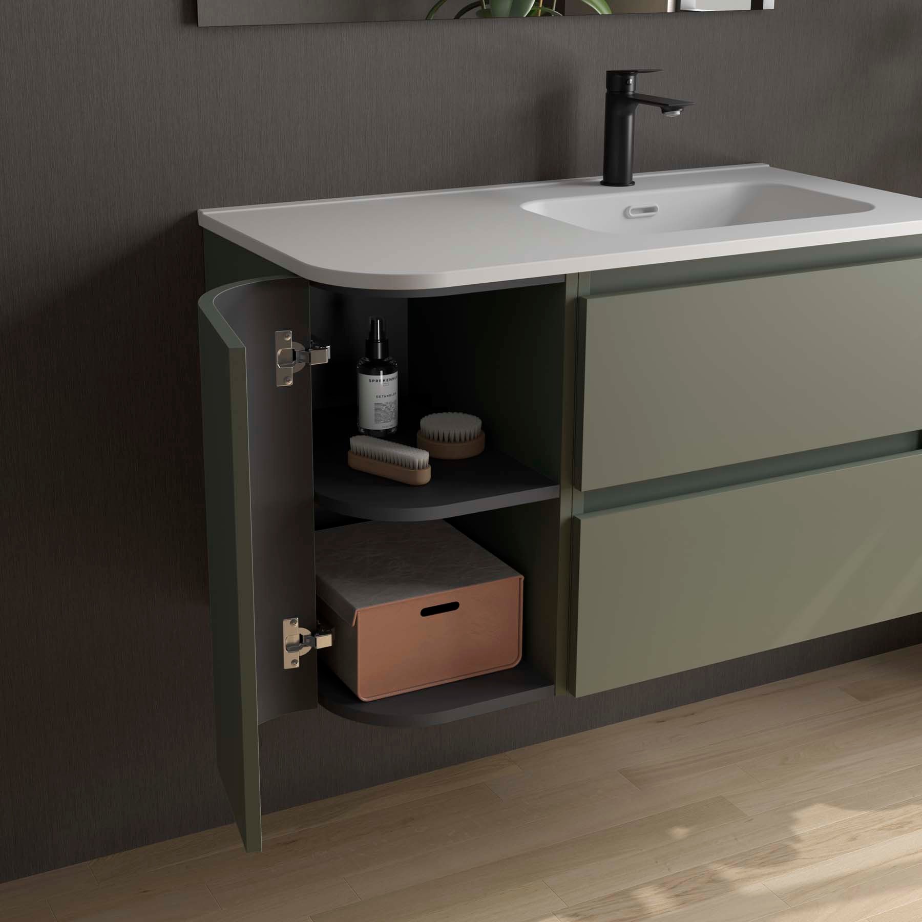 Alliance Curved Unit By Salgar — view 2 — Uptiles Brisbane