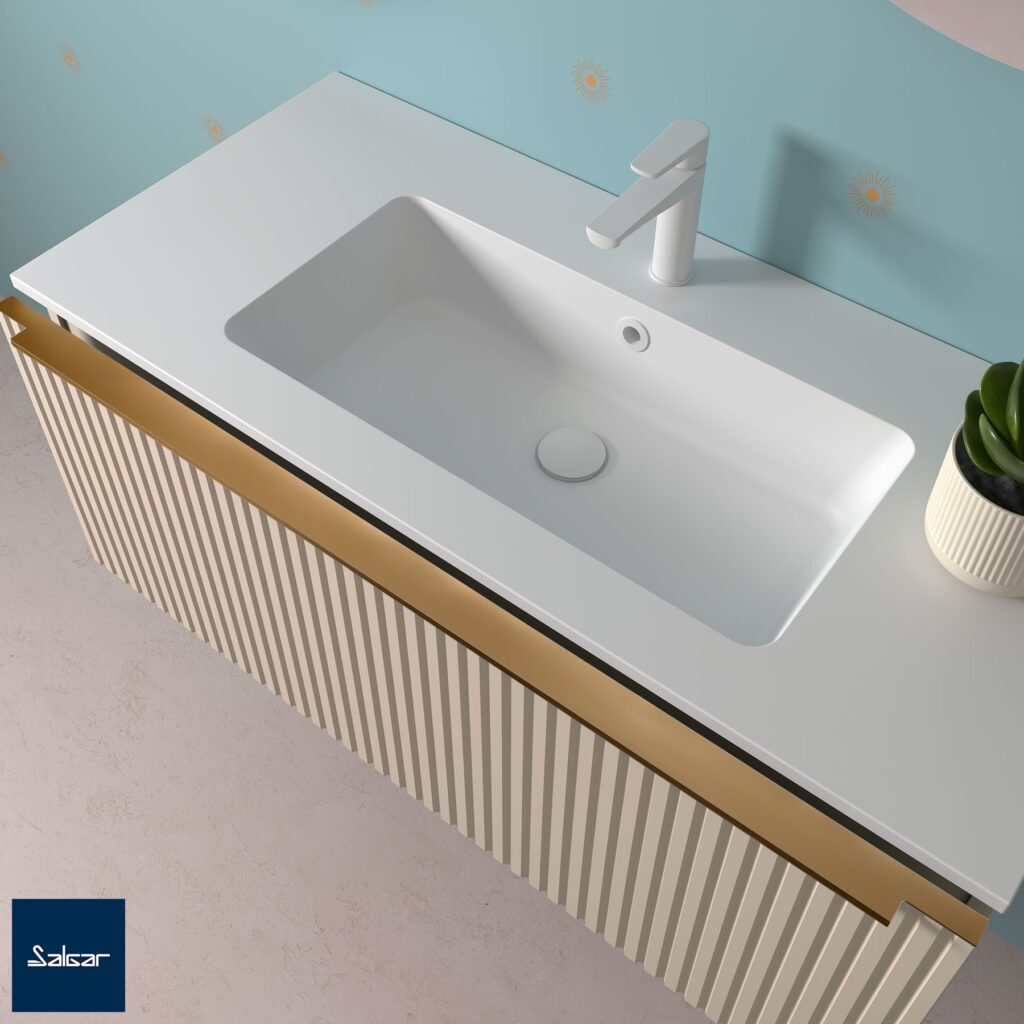 Lina Handle Matt Gold By Salgar