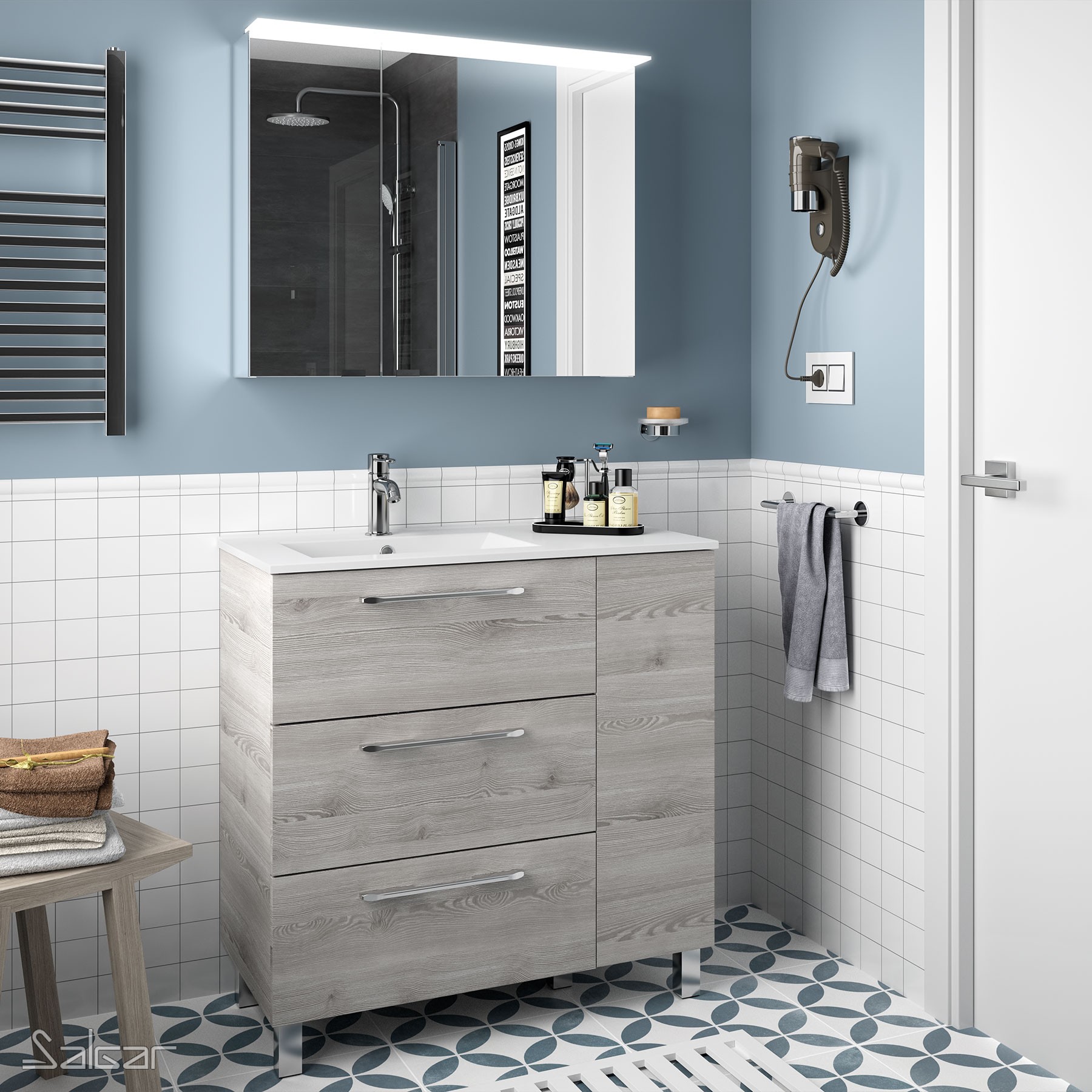 Cabinet Alliance 800 By Salgar tiles — Uptiles Brisbane