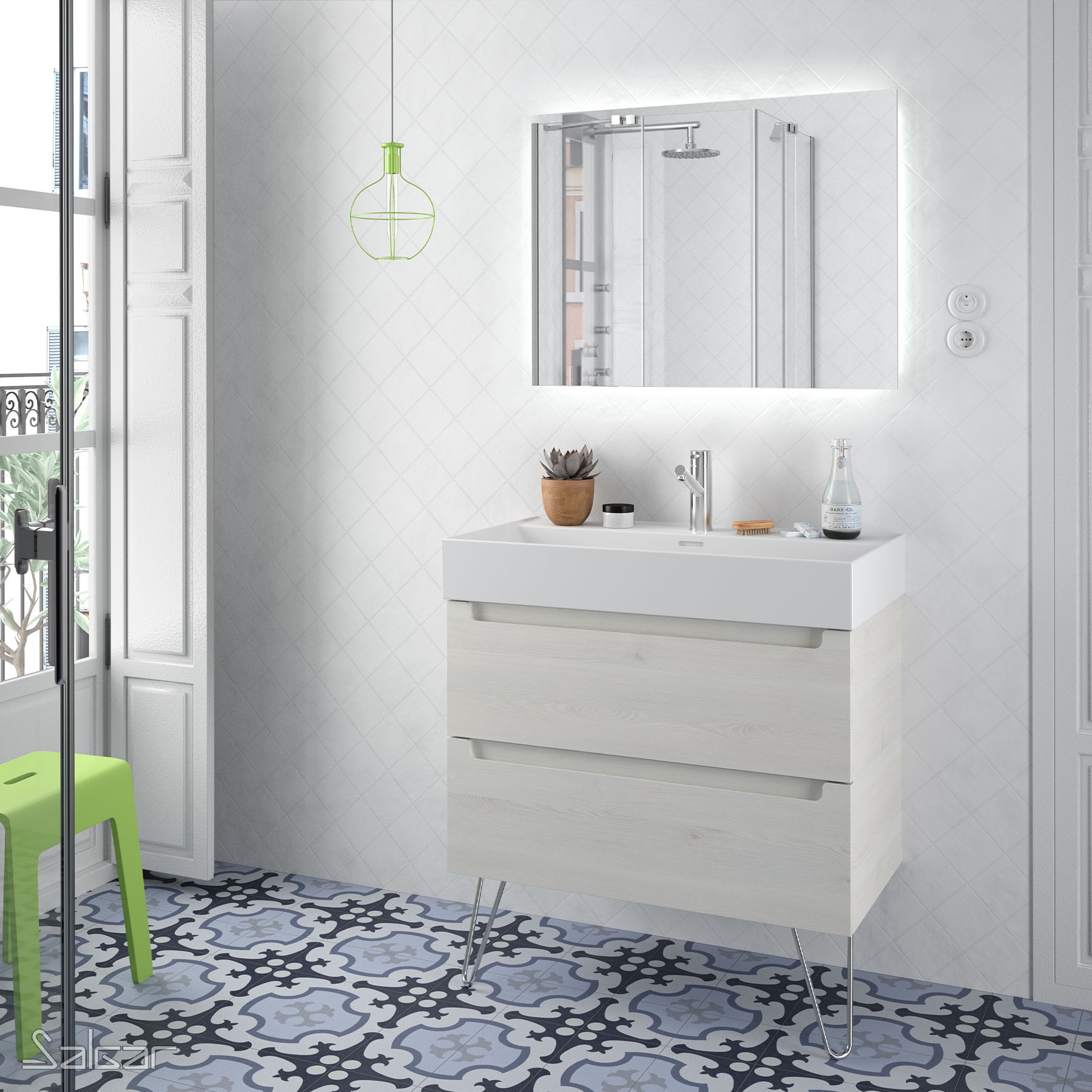 Reflexo Mirror By Salgar — view 2 — Uptiles Brisbane