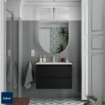 2 Drawer Black colourway porcelain tile