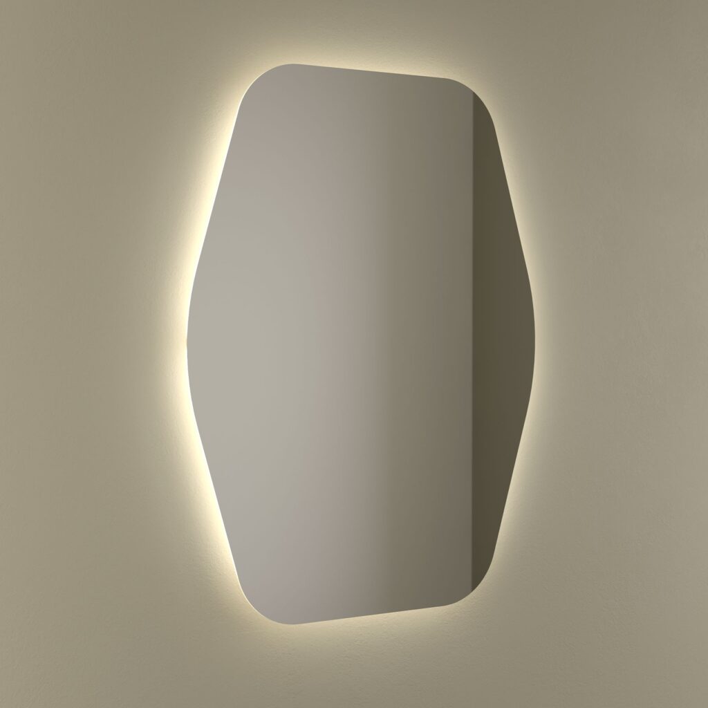 Organic LED Mirror By Salgar — view 3 — Uptiles Brisbane