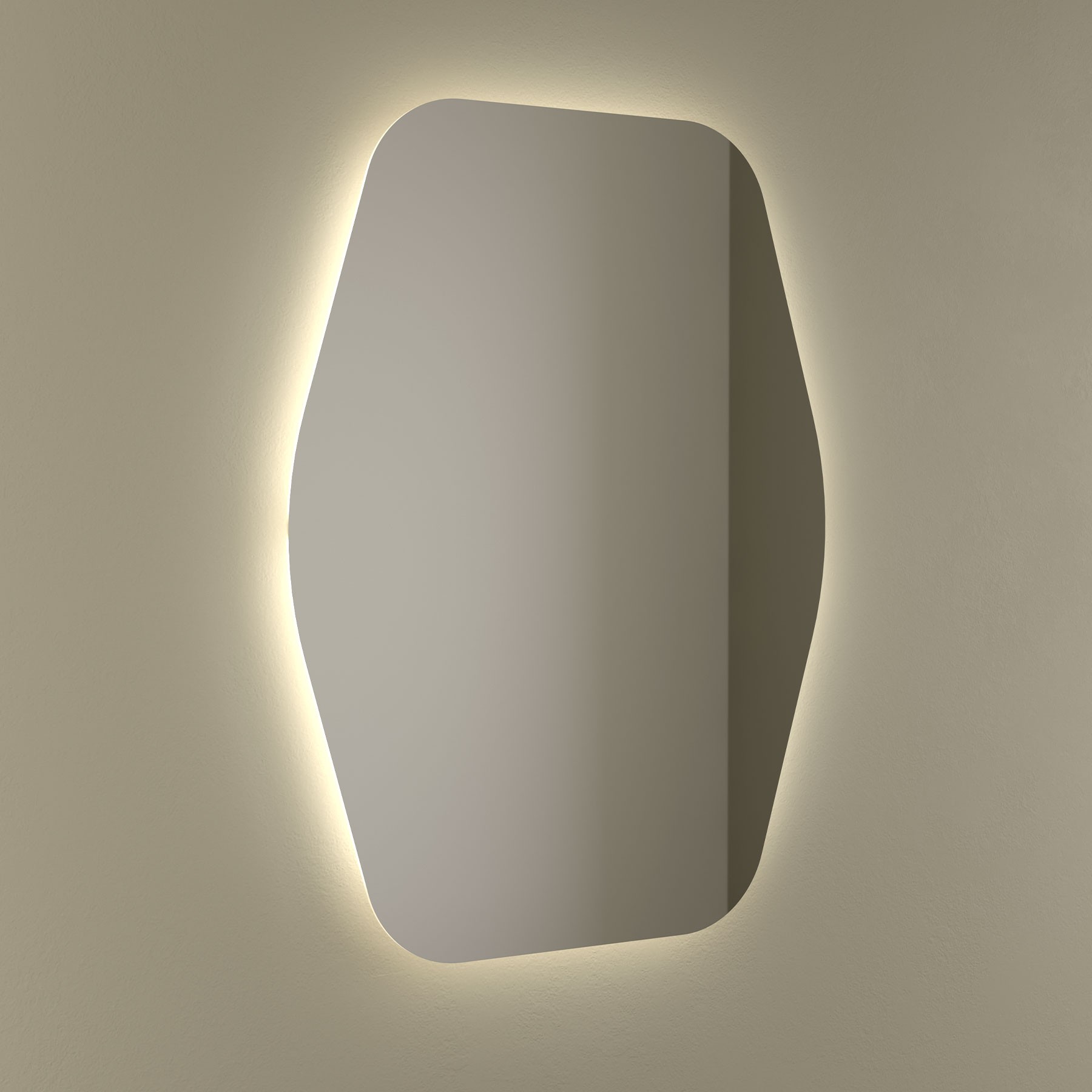 Organic LED Mirror By Salgar — view 3 — Uptiles Brisbane